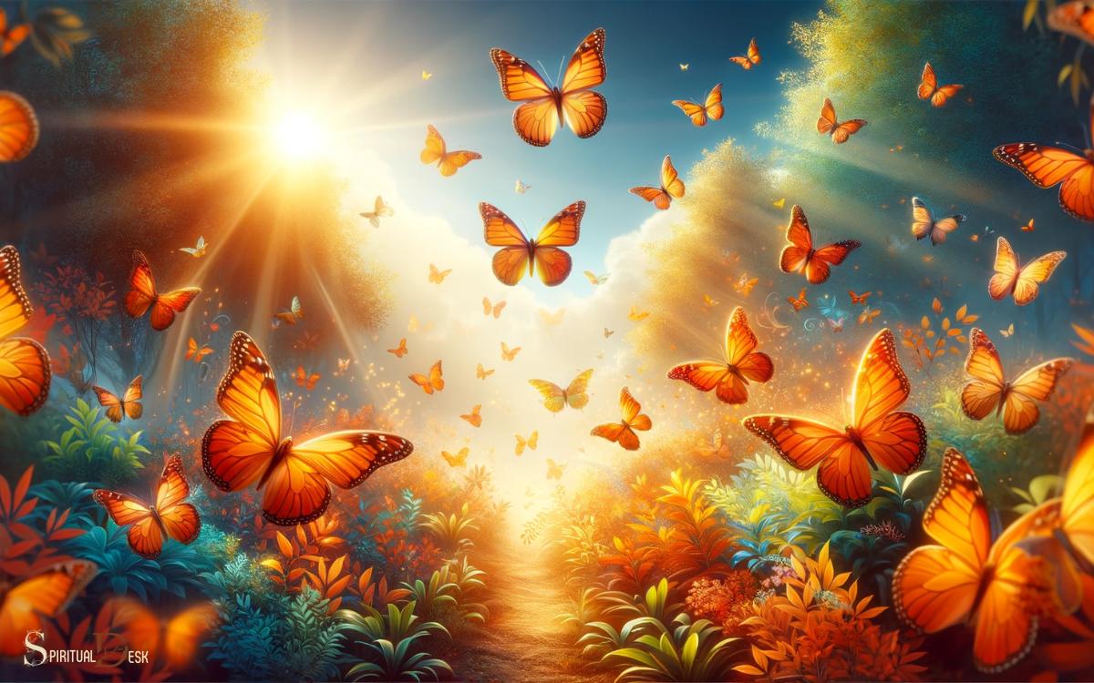 The Spiritual Message of Orange Butterflies