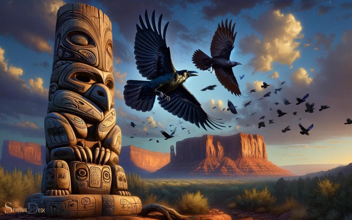 Two Crows In Native American Spirituality