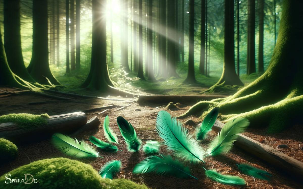 Unveiling the Spiritual Significance of Green Feathers