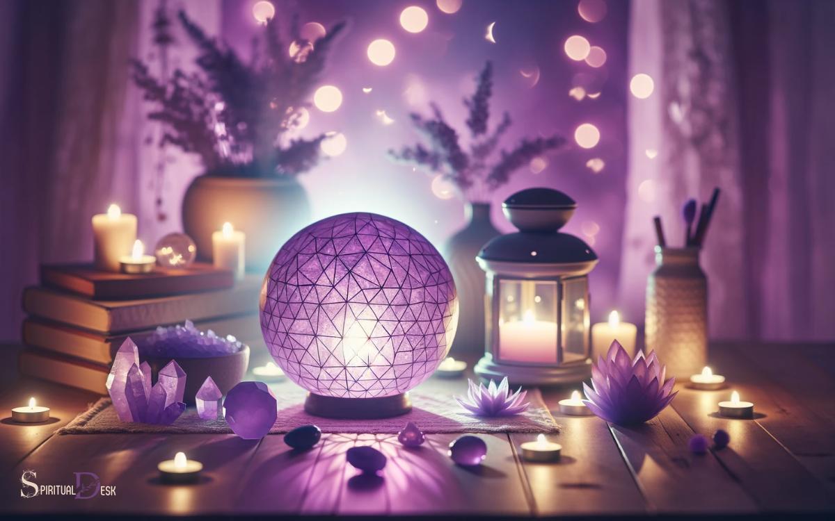 Violet Color in Healing and Meditation Practices