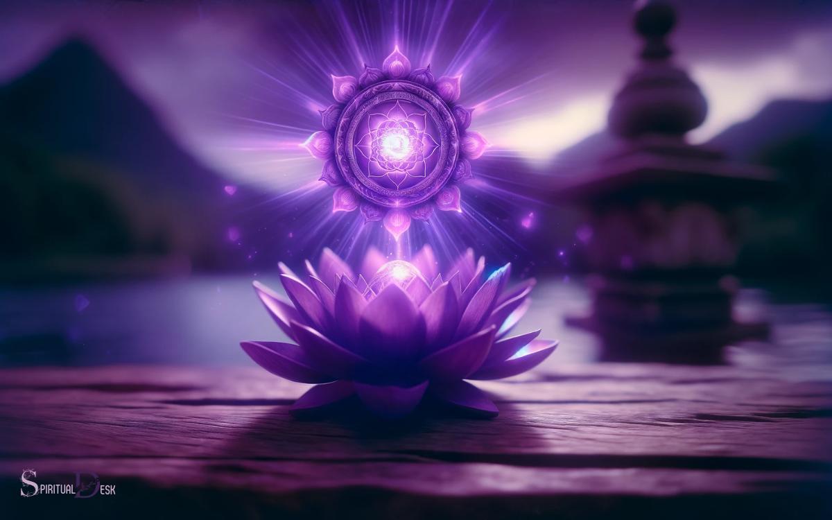 Violet and the Crown Chakra