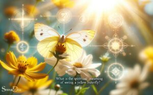 What is the spiritual Meaning of seeing a Yellow Butterfly?