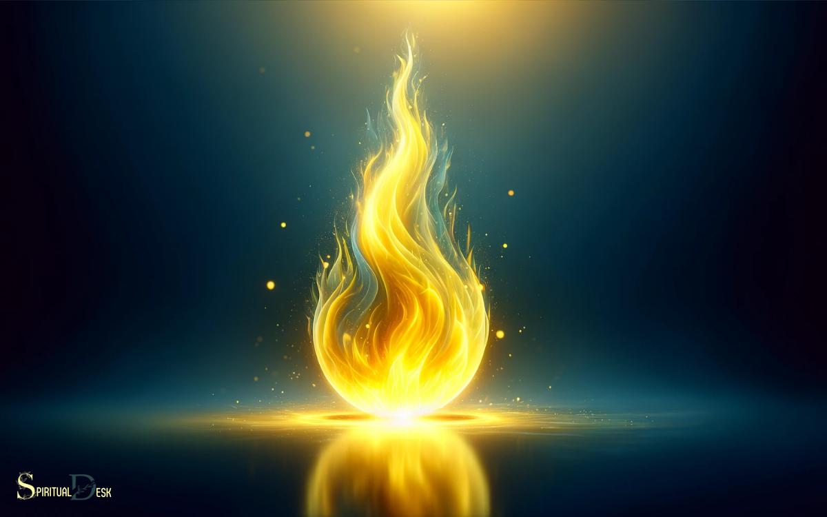 Yellow Flame Intellect and Clarity