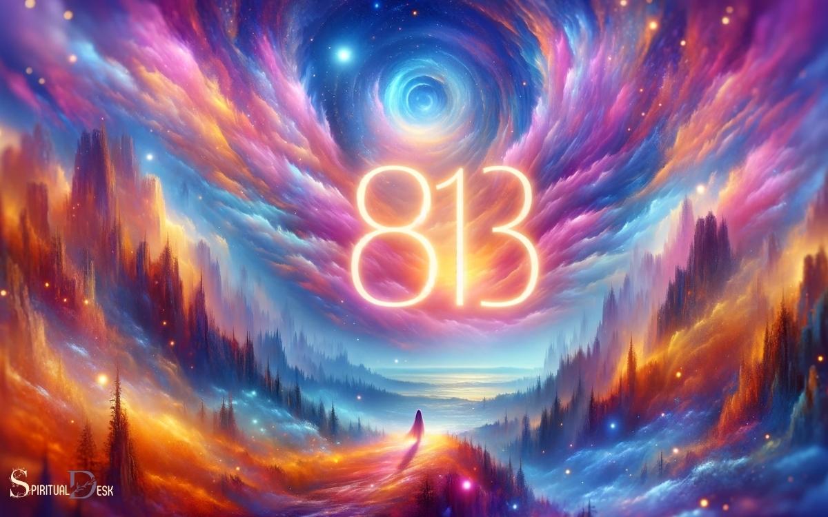 angel number 813 spiritual meaning