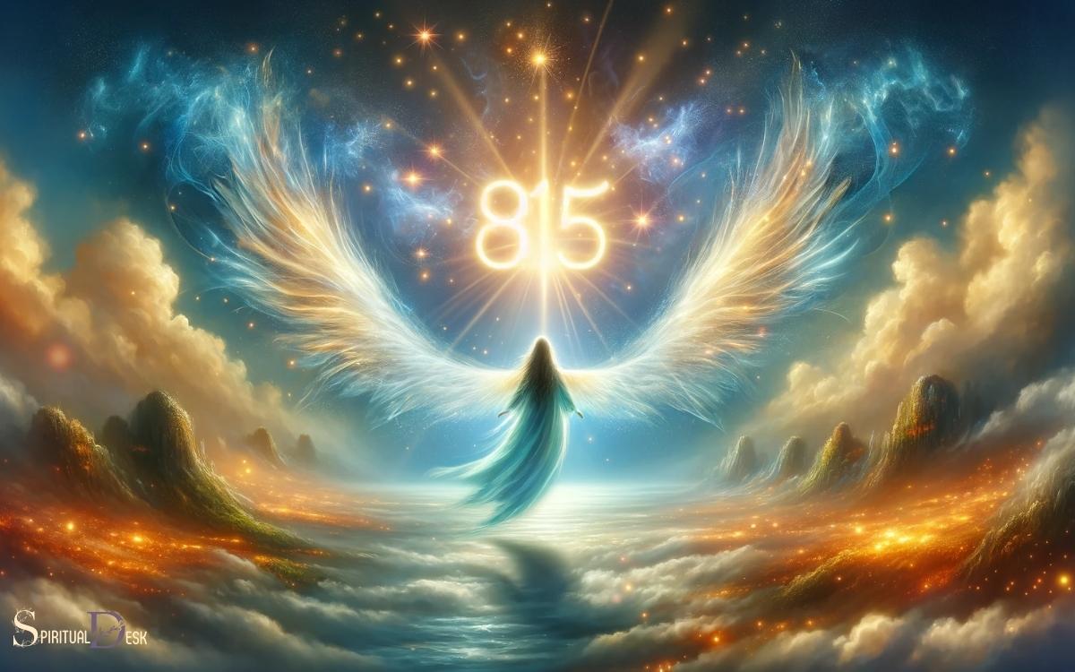 angel number 815 spiritual meaning