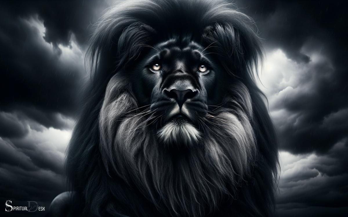 Black Lion Spiritual Meaning 3