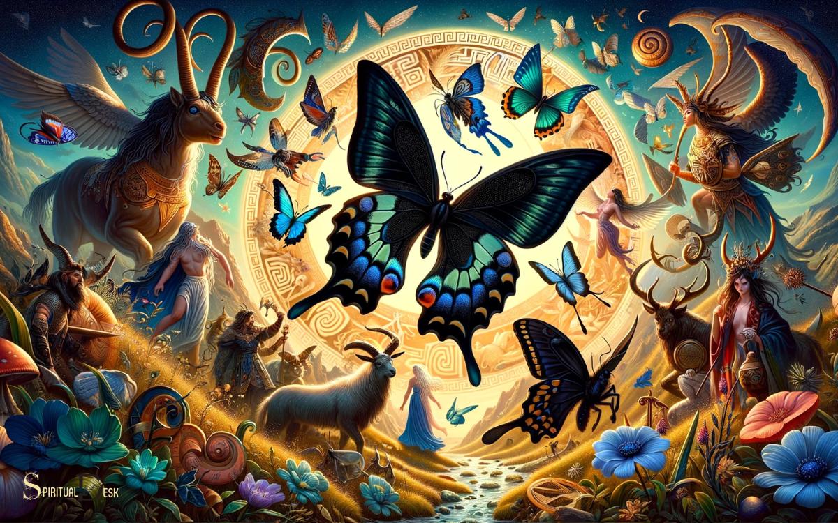 Black Swallowtail in Mythology
