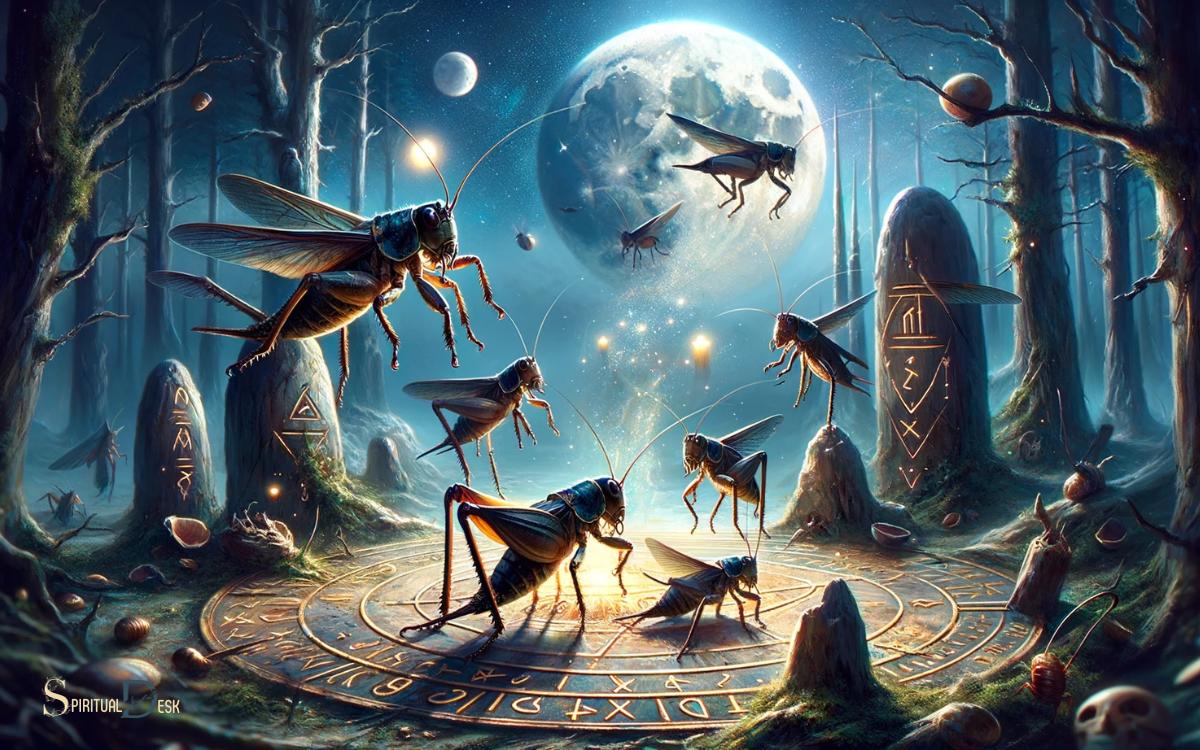 Crickets as Messengers and Omens