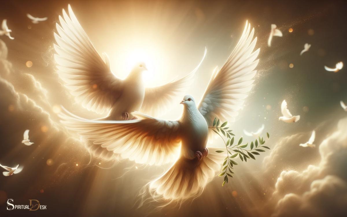 Doves as Messengers of Peace and Hope