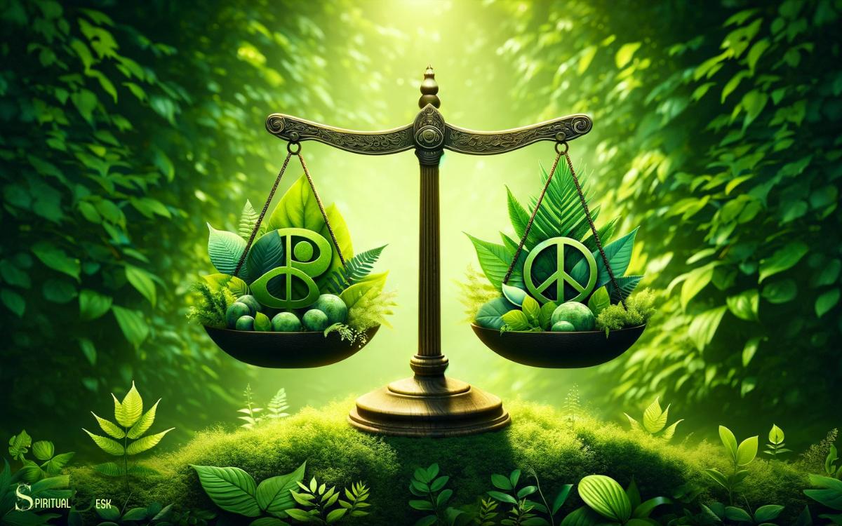 Green as a Color of Balance and Harmony