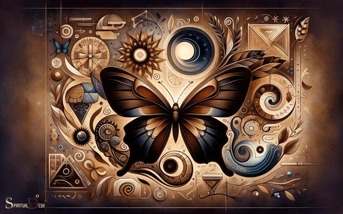Origin of the Brown Butterfly Symbolism