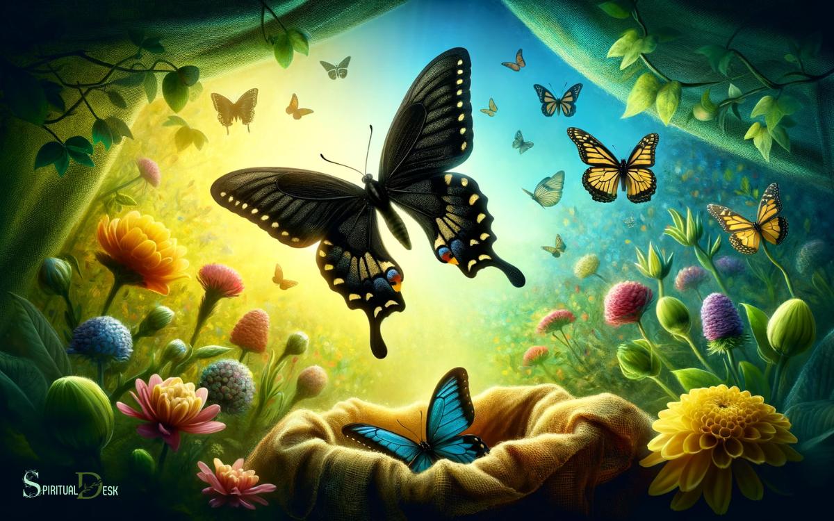 Personal Growth Symbolism Black Swallowtail Butterfly