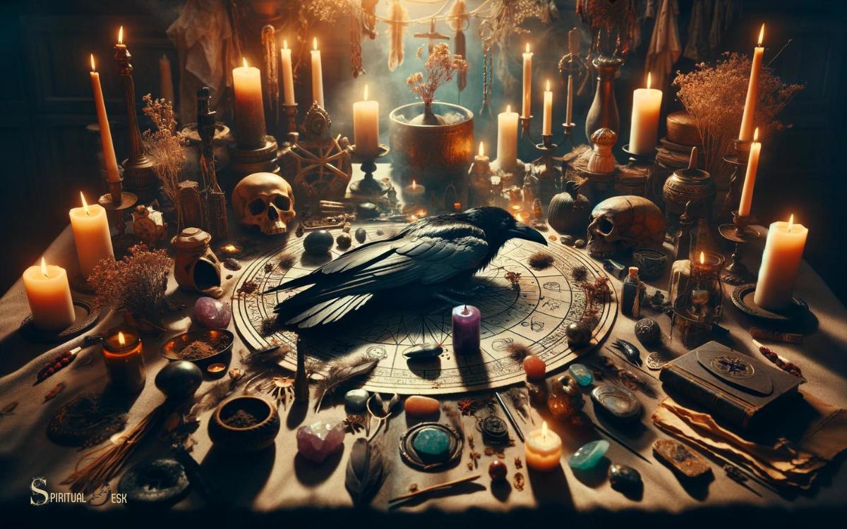 Spiritual Practices And Rituals Associated With Dead Crows
