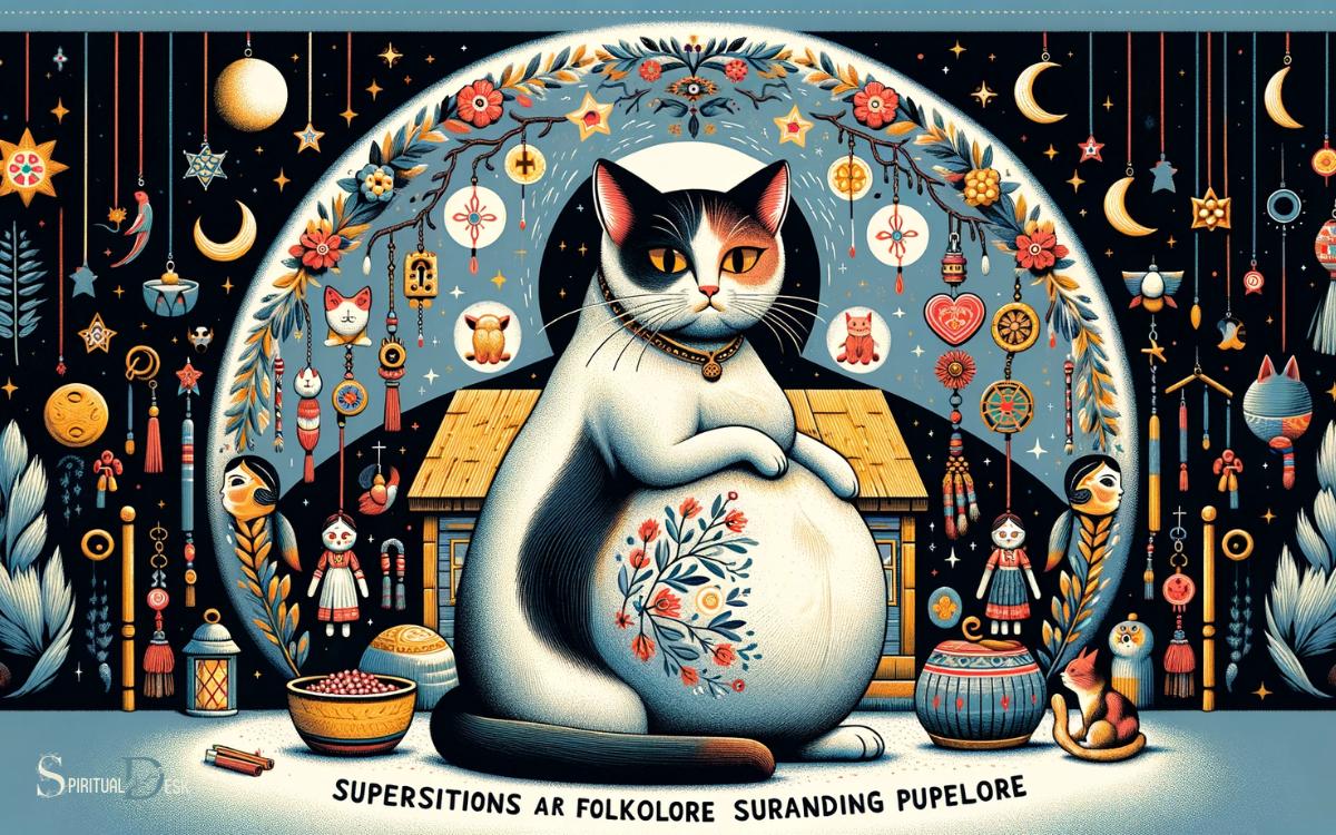 Superstitions and Folklore Pregnant Cat