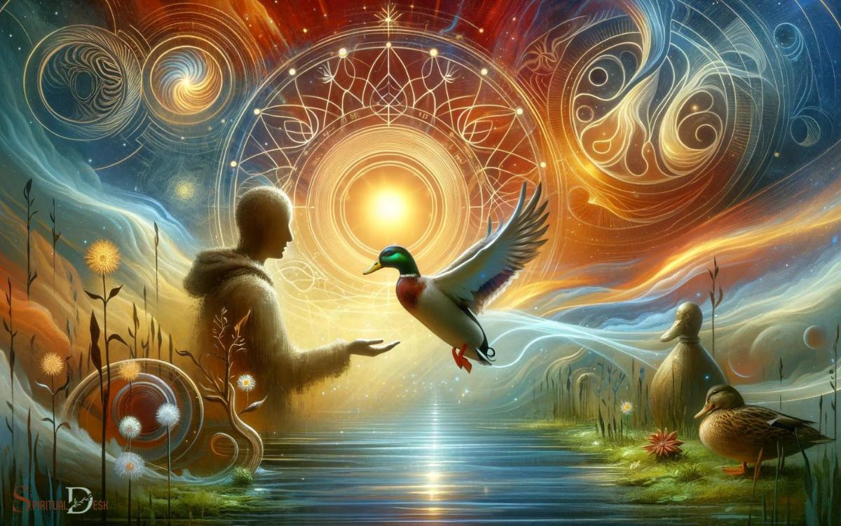 The Encounters With Ducks Messages From The Universe
