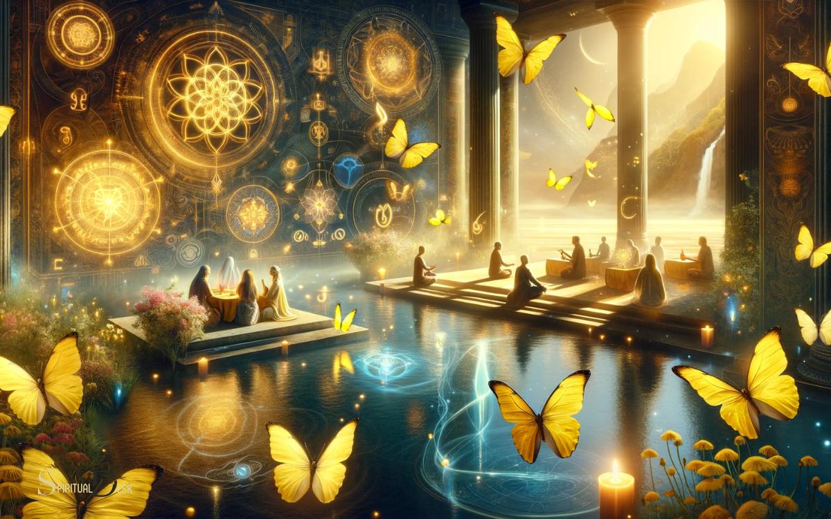 Ways to Connect With the Spiritual Realm Through Yellow Butterflies