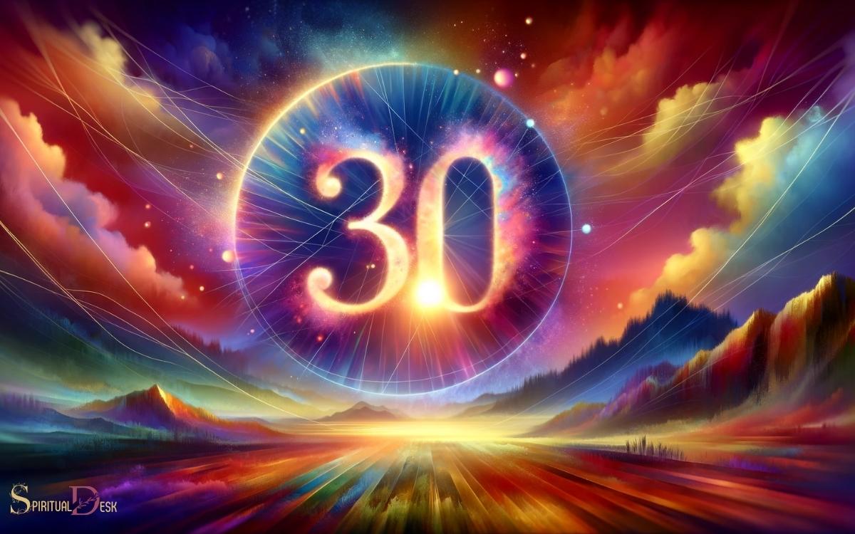 spiritual meaning of number 30