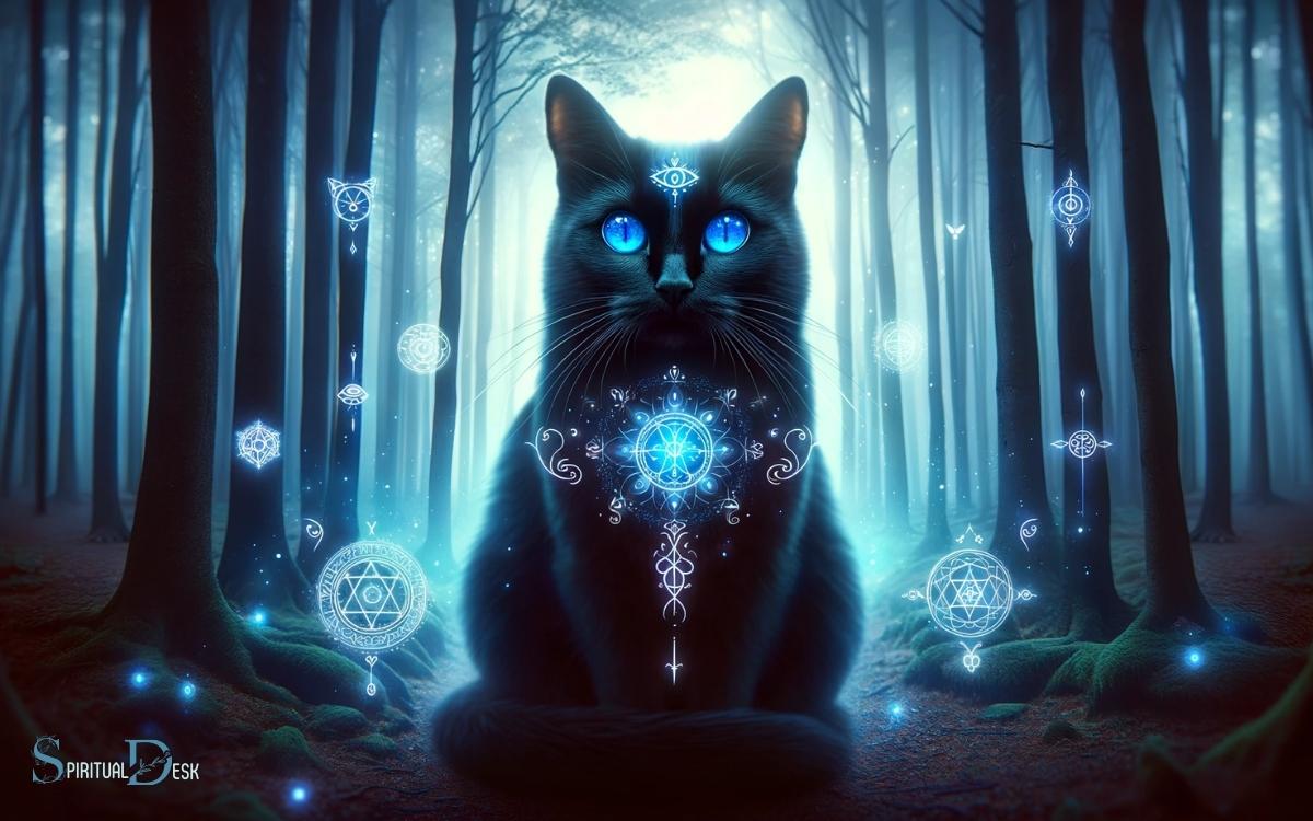 Black Cat with Blue Eyes Spiritual Meaning