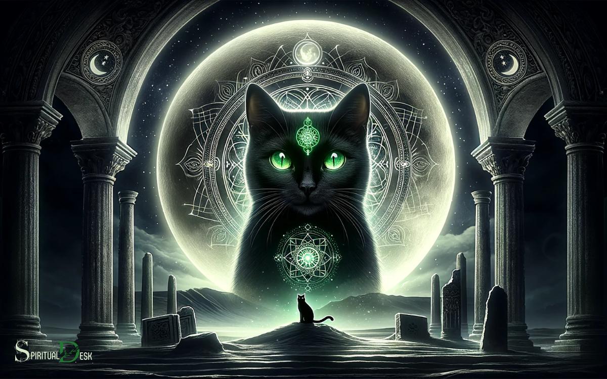 Black-Cat-with-Green-Eyes-Spiritual-Meaning