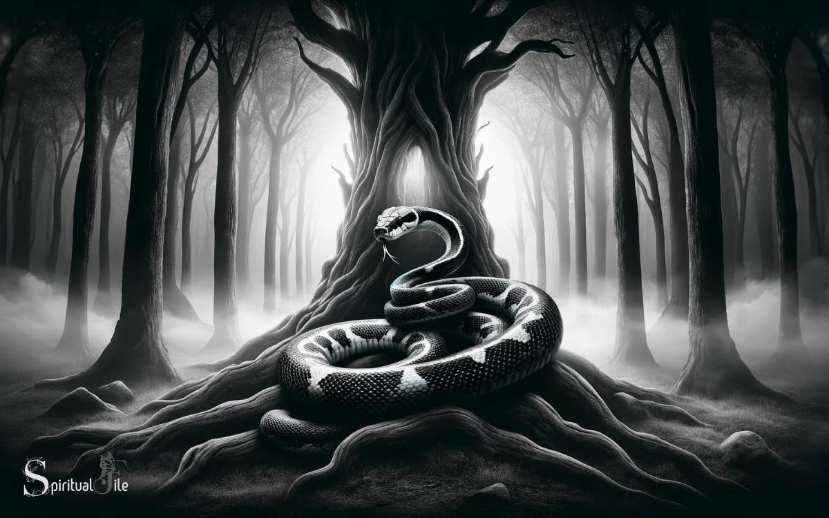 Black-and-White-Snake-Spiritual-Meaning