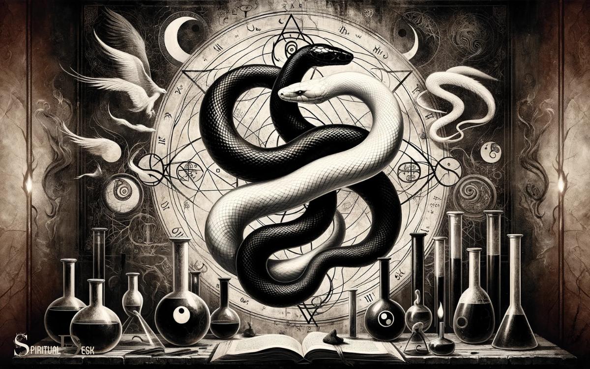 Black-and-White-Snakes-in-Alchemy