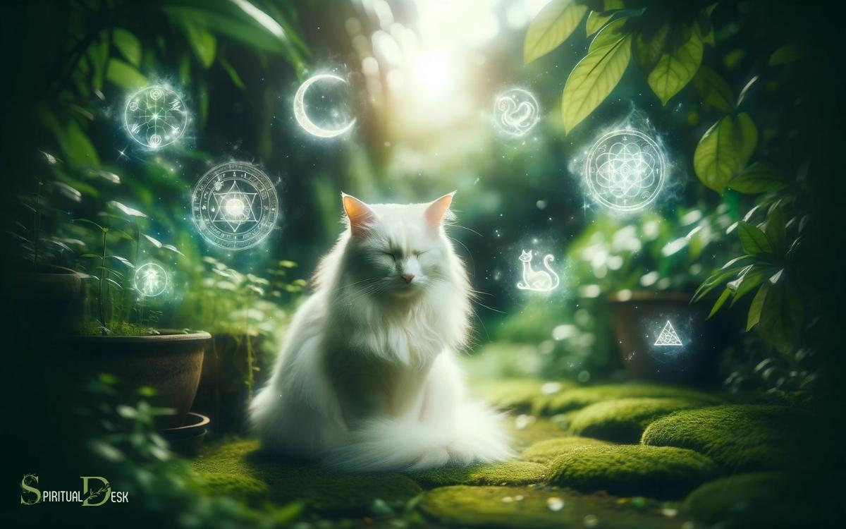 Spiritual-Meaning-for-White-Cat-Staying-Around