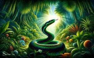 Green and Black Snake Spiritual Meaning: Wisdom & Healing!