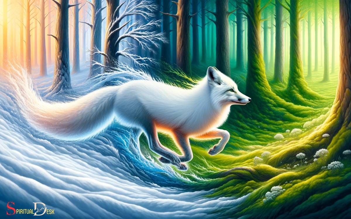 White-Fox-As-A-Symbol-Of-Transformation-And-Adaptability