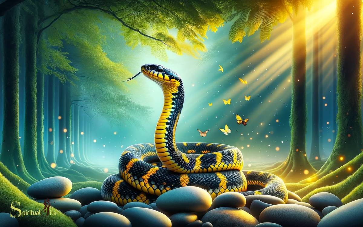 Yellow-and-Black-Snake-Spiritual-Meaning